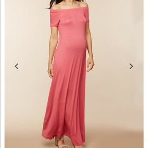 Maxi maternity dress